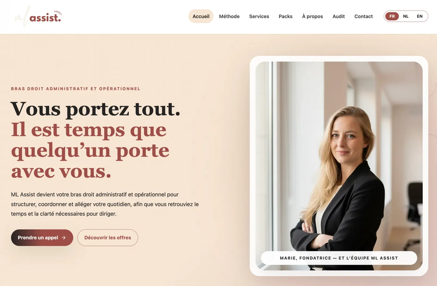 Capture du projet ML Assist