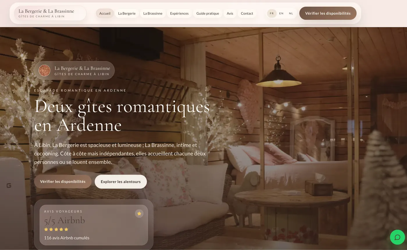 Capture du projet La Bergerie & La Brassinne